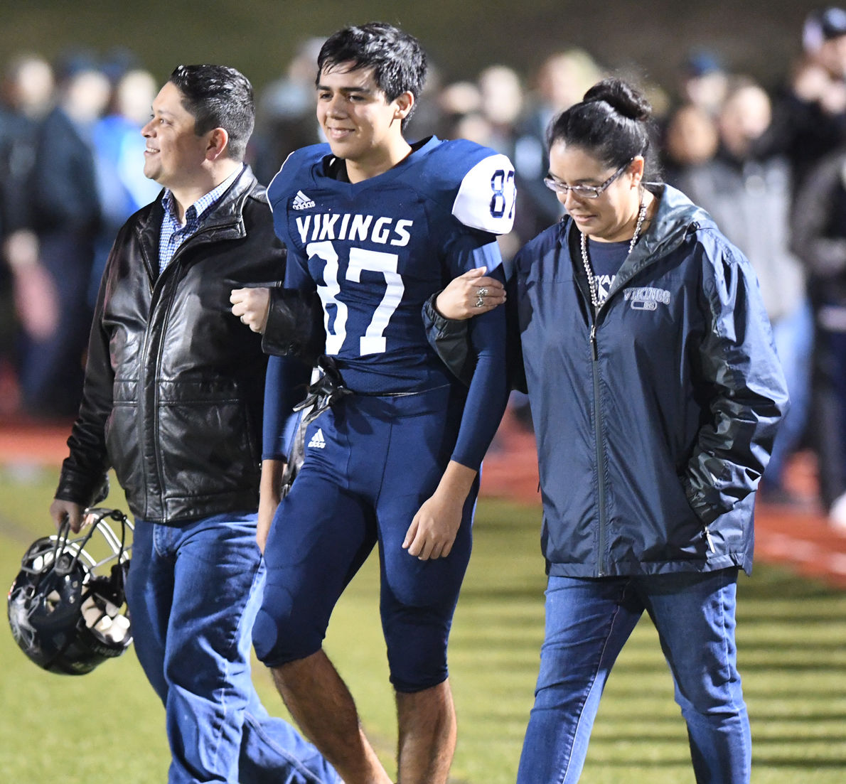 Bryan High senior night at Merrill Green Stadium